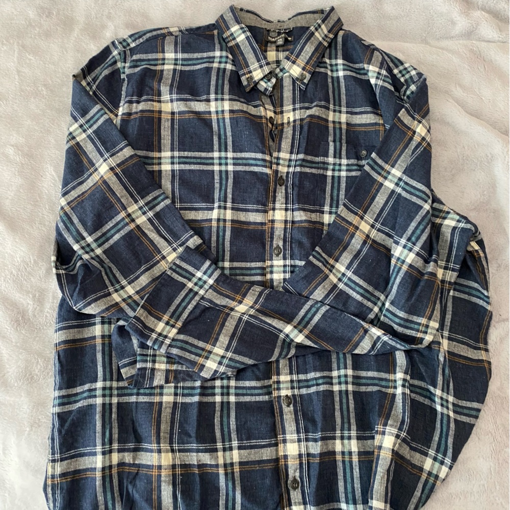 Toad&Co Airsmiths plaid lightweight long sleeves men’s shirt